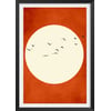 Affiche + Cadre En Bois - Noir