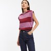 Striped vest top