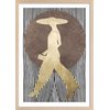 Affiche + Cadre En Bois - Chêne