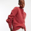 Gilet rose poudré