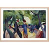 Affiche + Cadre En Bois - Chêne