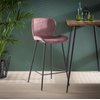 Tabouret de bar rose