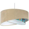 Beige Sable, Blanc, Bleu, Or