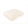 Plaid fausse fourrure blanc