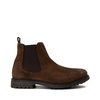 Bottines camel daim