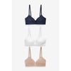 Blanc/Bleu Marine/Rose