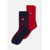 Rouge Marine Rayures Rouge