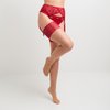 Bas autofixant rouge