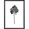 Affiche + Cadre En Bois - Noir