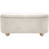 Beige Naturel Tissu Bouclé