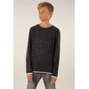 Tee shirt uni marron enfant
