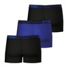 Schwarz+blau+schwarz
