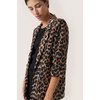 Beige Noir Marron Leopard Animalier