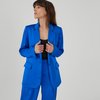 Blazer col satin femme