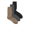 Negro + gris + camel