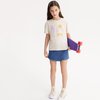 Tee shirt violet fille