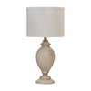 Wooden bedside lamp
