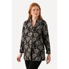 Veste taille en jacquard