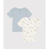 Printed + Blue