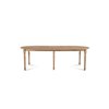 Table à manger ronde extensible pied central