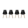 Chaise scandinave noir