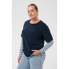 Bleu Midnight/Blue Stripe