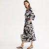Robe patineuse bleu marine
