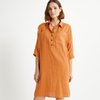 Robe jaune moutarde grande taille