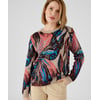 Marron Jacquard Feuille