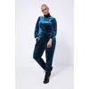 Pull maille velours femme