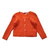 Gilet corail fille