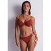 Maillot de bain rouge push up