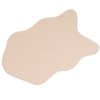 Tapis peau de mouton beige