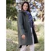 Parka matelassée femme kaki