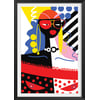 Affiche + Cadre En Bois - Noir