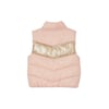 VERTBAUDET Doudoune Sans Manches Colorblock Fille Rose Poudré 8 Ans - Légère Et Chaude