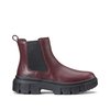 Burgundy chelsea boots