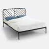 Bett 140x200 schwarz