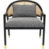 Fauteuil noir et blanc