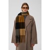 Marron Bronze Brown Square Check