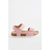 Sandales Mule Compensées En Cuir Rose Jacques De St Tropez - Pointure 36 - Occasion