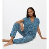 Estampado fundo azul