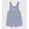 Salopette Rayée Petit Bateau Pour Garçon - Taille 18 Mois - Coton - Occasion Très Bon état