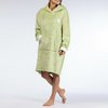 Robe sweat capuche femme