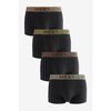 Ceinture À Motif De Chaîne Métallique Noire