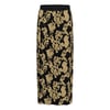 Noir Black/Big Yellow Flowers