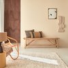 Banc en teck pour salle de bain
