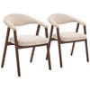 Beige, Bois Foncé