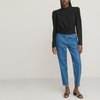 Bluse schwarz stehkragen
