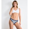 Navy+Blue Grey+Printed